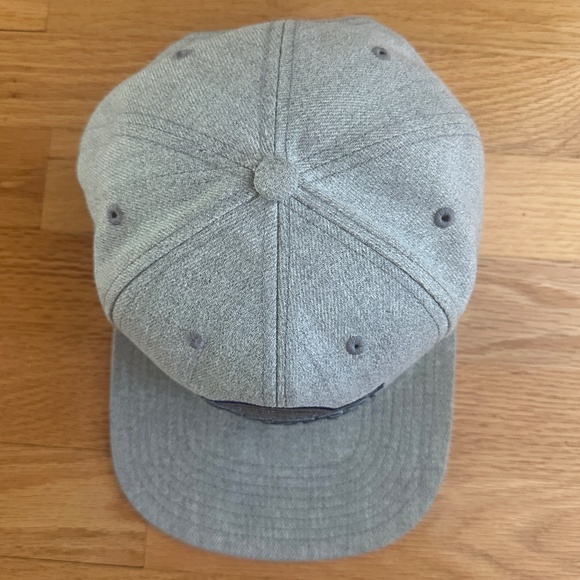 LA Lakers Snapback Flat Brim Gray Hat Cap - Picture 7 of 13